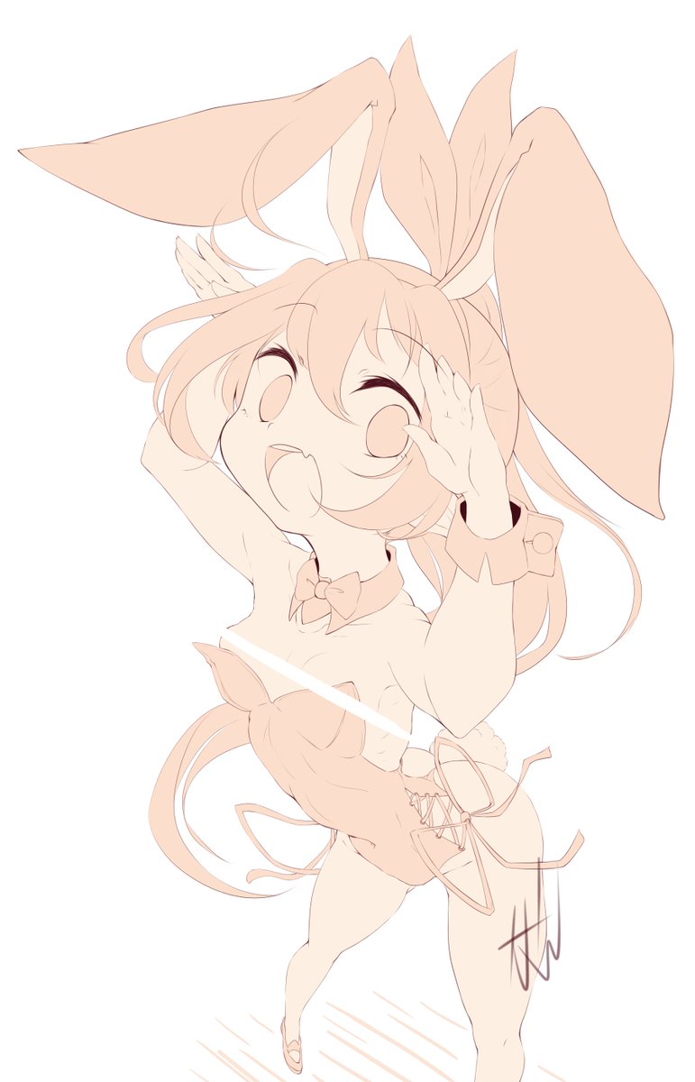 色塗り捗らなすぎるので線画だけ上げます。 