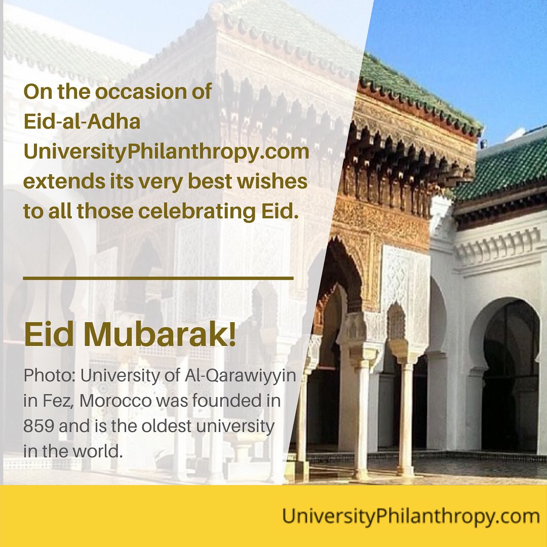 UniversityPhil1's tweet photo. Eid Mubarak to all those celebrating Eid-al-Adha this week. #EidMubarak #eiduladha2021 #zakat #philanthropy #universityphilanthropy https://t.co/syroeqhZZ4
