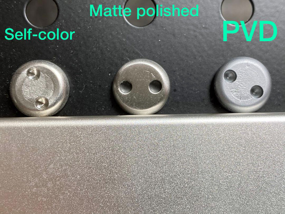 GGalen6's tweet photo. 1. Delivery of brass nut #ROHS #Nickelplated.
2. The stainless steel surface matte polished and PVD treatment (Ion plating) solve the problem of weak adhesion on the stainless steel surface.
3. Sealing screw samples have been sent out, hope customers will be satisfied. https://t.co/kiR6KBRQG3