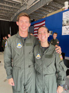 FHS_AFJROTC's tweet photo. Big congratulations to newly minted private pilots Bella Price and Collin Vanderburg!  They graduated from AFJROTC Flight Academy this morning at King Sky Aviation in Lakeland!  Terrific accomplishment! https://t.co/k15L4Z2QVL