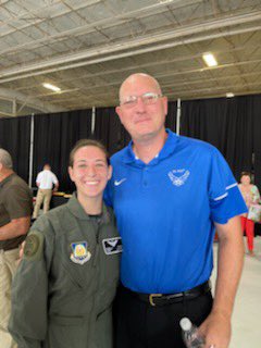 FHS_AFJROTC's tweet photo. Big congratulations to newly minted private pilots Bella Price and Collin Vanderburg!  They graduated from AFJROTC Flight Academy this morning at King Sky Aviation in Lakeland!  Terrific accomplishment! https://t.co/k15L4Z2QVL