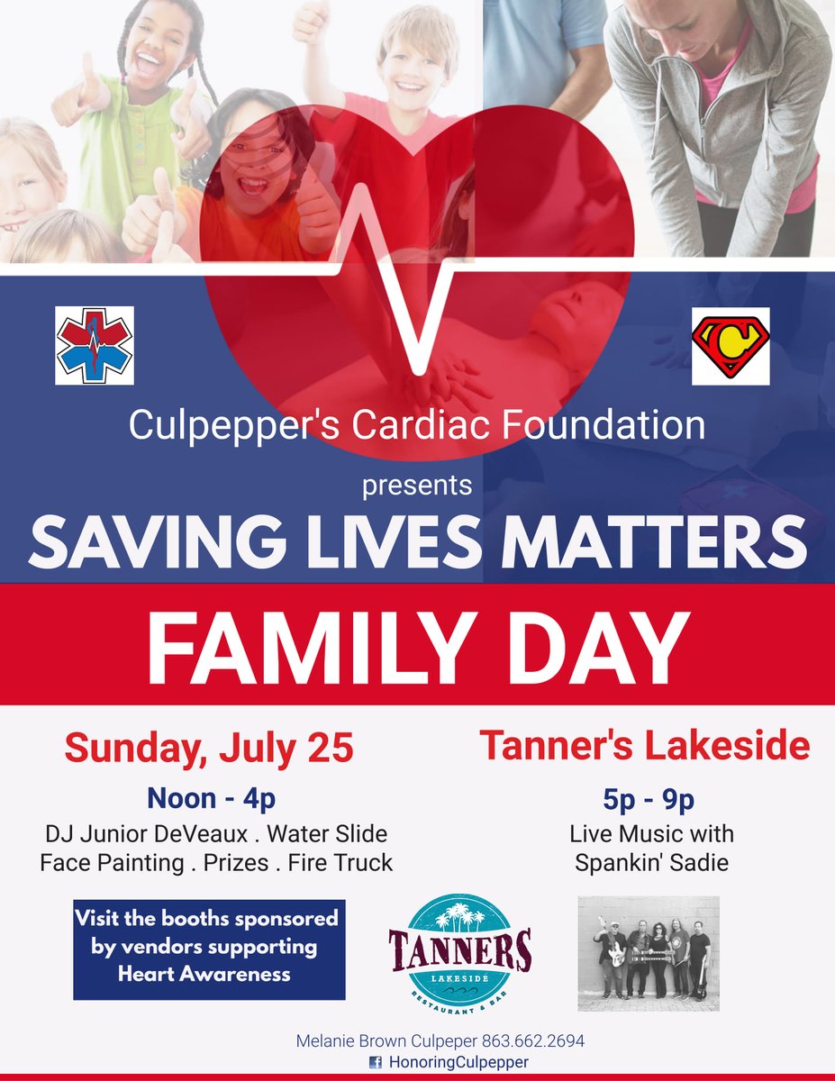 Join Us For A Free Fun Family Day Sunday July 25th From 12 4p The Kids Will Be Entertained With A Water Slide Prizes Fire Truck Display Face Painting And Awesome Music By