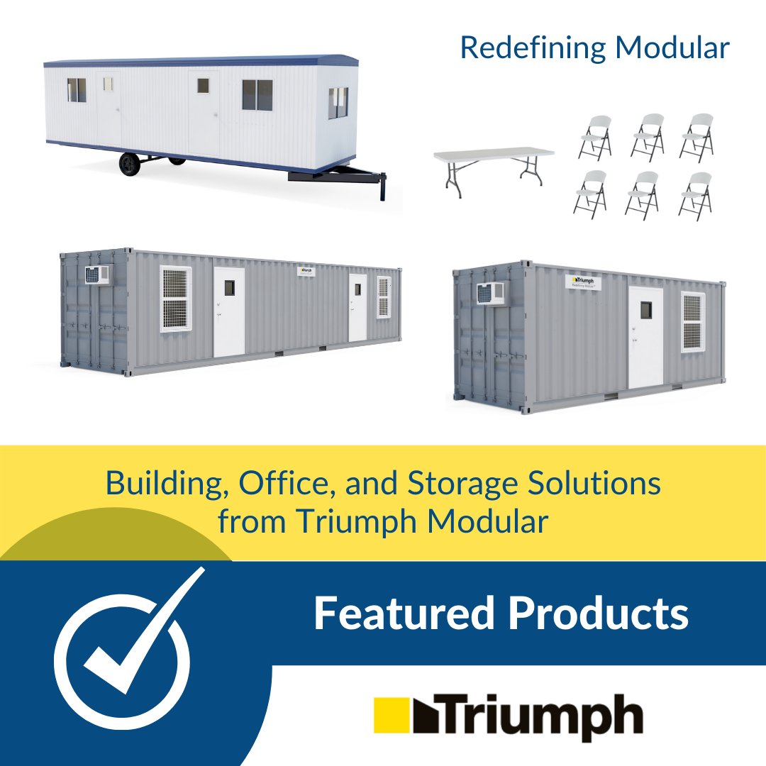 triumphmodular's tweet image. Our high quality, portable 8x20-foot office container offers generous office space for 2 to 4 people. Our containers are flexible office solutions for any industry, from education to medicine and beyond. See more: hubs.ly/H0R-5Dd0 #redefiningmodular #rethinkmodular