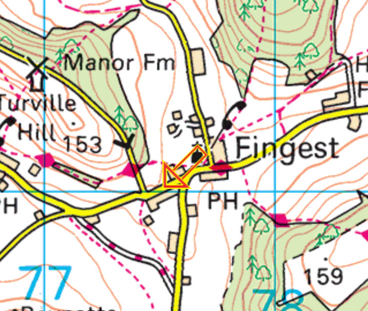 cookster101's tweet photo. 496. Fingest, Bucks. Street slang: 'Man, those beats you laid down were the fingest.' Comes from the Anglo Saxon name Thinghurst, meaning 'wooded hill where assemblies are made'. In the 16th century the name is recorded as Thingest and then Fingest. #fingest #oddlynamedvillages https://t.co/tqX5yIxHc6