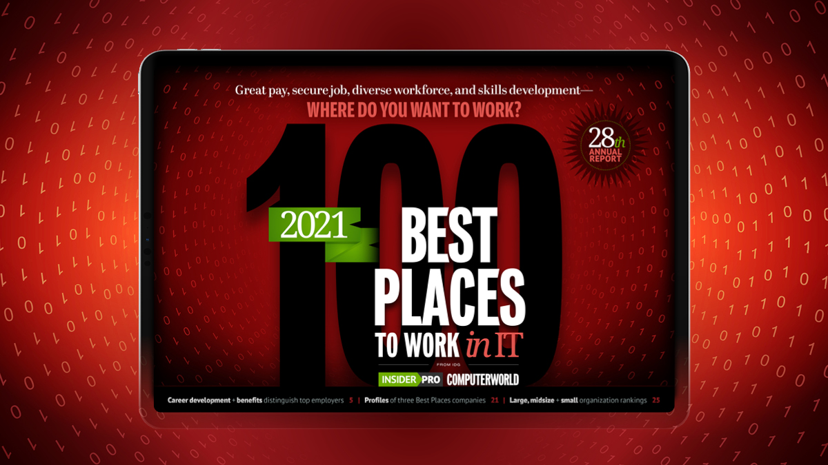 InsiderProTech's tweet image. Transforming work culture with D&amp;amp;I, career development, and innovation – these are the 100 best places to work in IT: 

bit.ly/3i1uRdB 

@Computerworld @IDGworld #BestPlacesIT #ITcareers