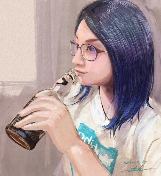 コーラが似合う 
#ksonART 