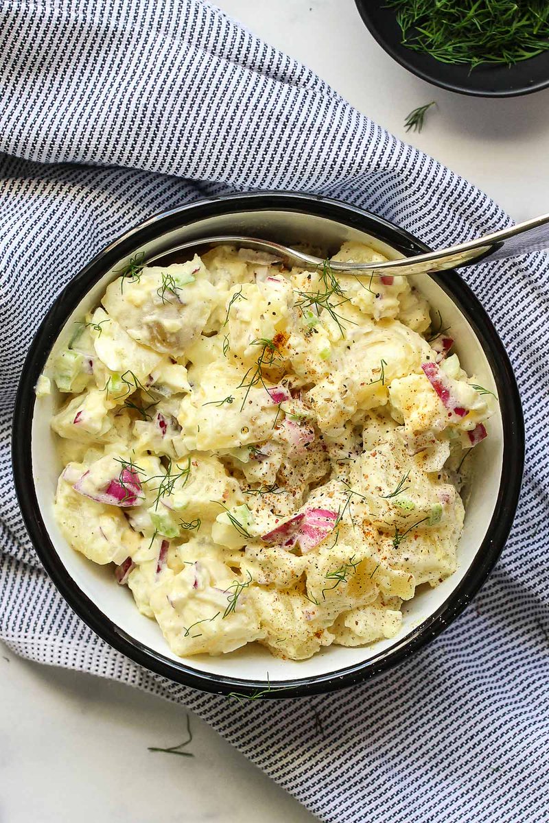 CookingJar's tweet image. Summer is not over yet! This potato salad is perfect for more time at the grill and some BBQing.

thecookingjar.com/best-creamy-po…
