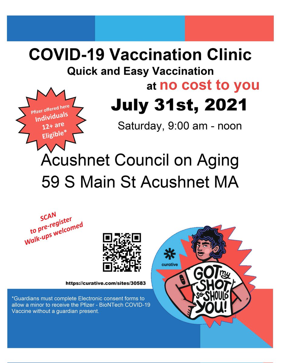 Vaccination clinic coming to Acushnet!