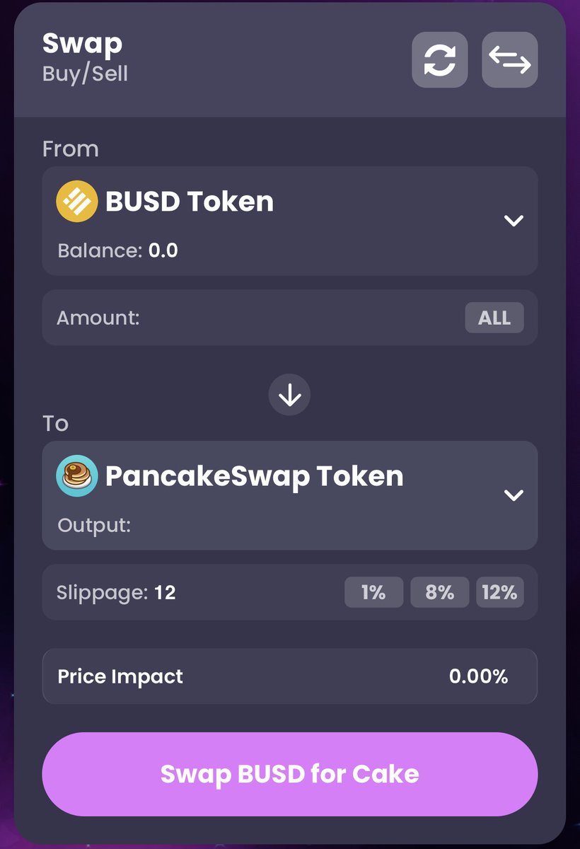 Lunar Swap update is released!
Now you can trade any tokens you want with us!
Go and try it now!

lunarswap.finance/dApp
#LunarSwap #LunarArmy #BNB #BSC