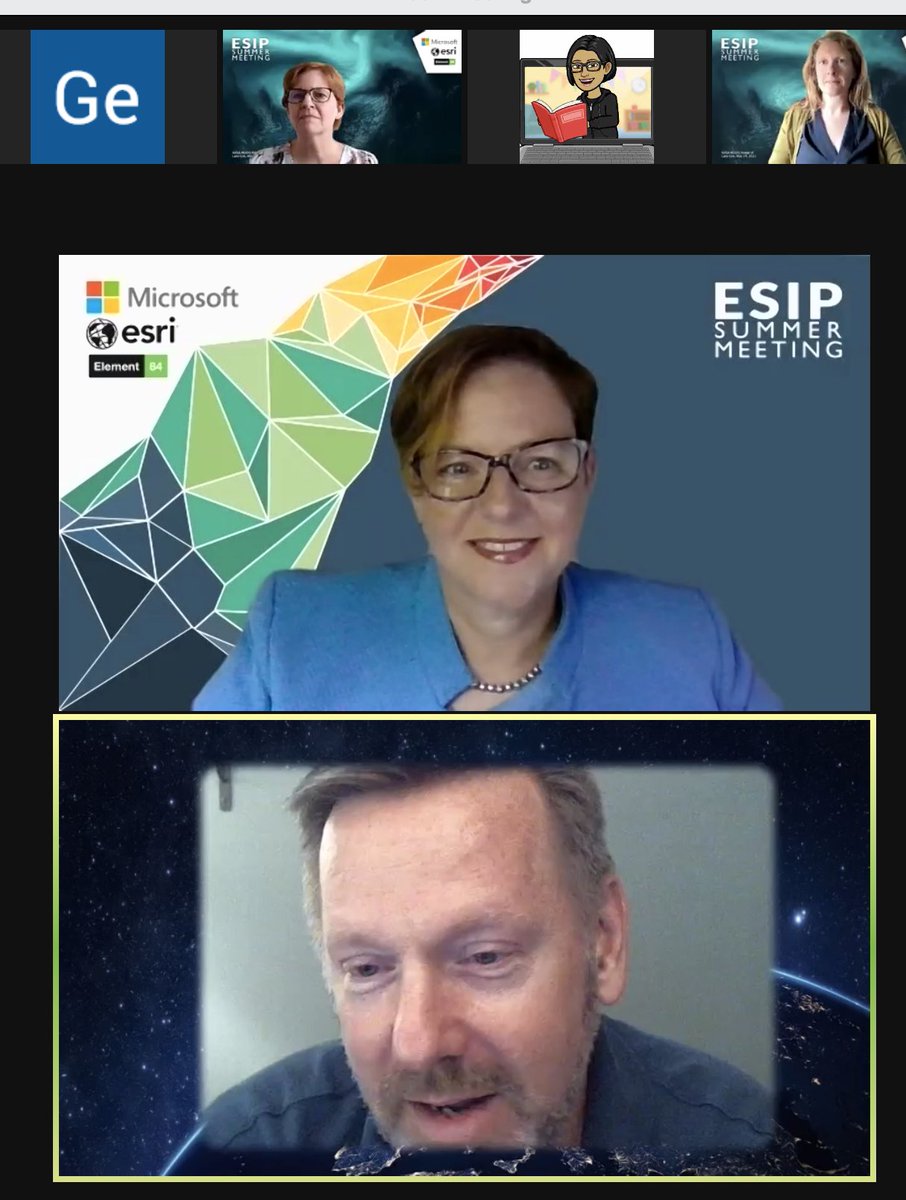 #ESIPfed summer meeting 2021 has just started - go all in this week! #ontology #semantics #AI #MachineLearning #OpenScience #FAIR #schema #TrustedData @KennethSCasey @sshingledecker