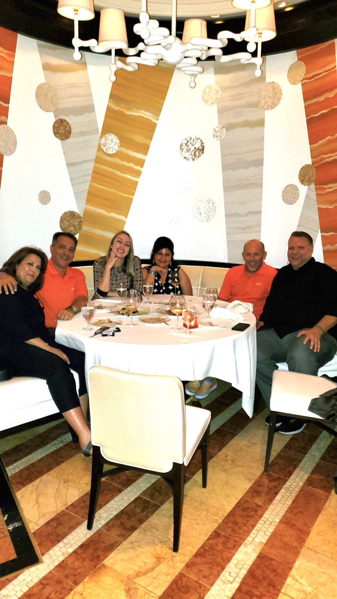 Had a delicious Italian seafood dinner last night with great company at #AcumaticaSummit. I wish I had a picture of the giant fish we ate. 🐟