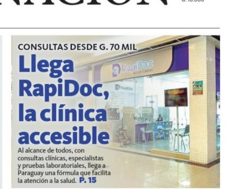 Entonces, se da la extraña coincidencia de que el nuevo emprendimiento empresarial del Grupo Cartes se enfoque justamente en paliar aquella política que se encargó de debilitar (algo nada nuevo), y al que, por otro lado, denomina "salud socialista", pero pago. 

(7/n)