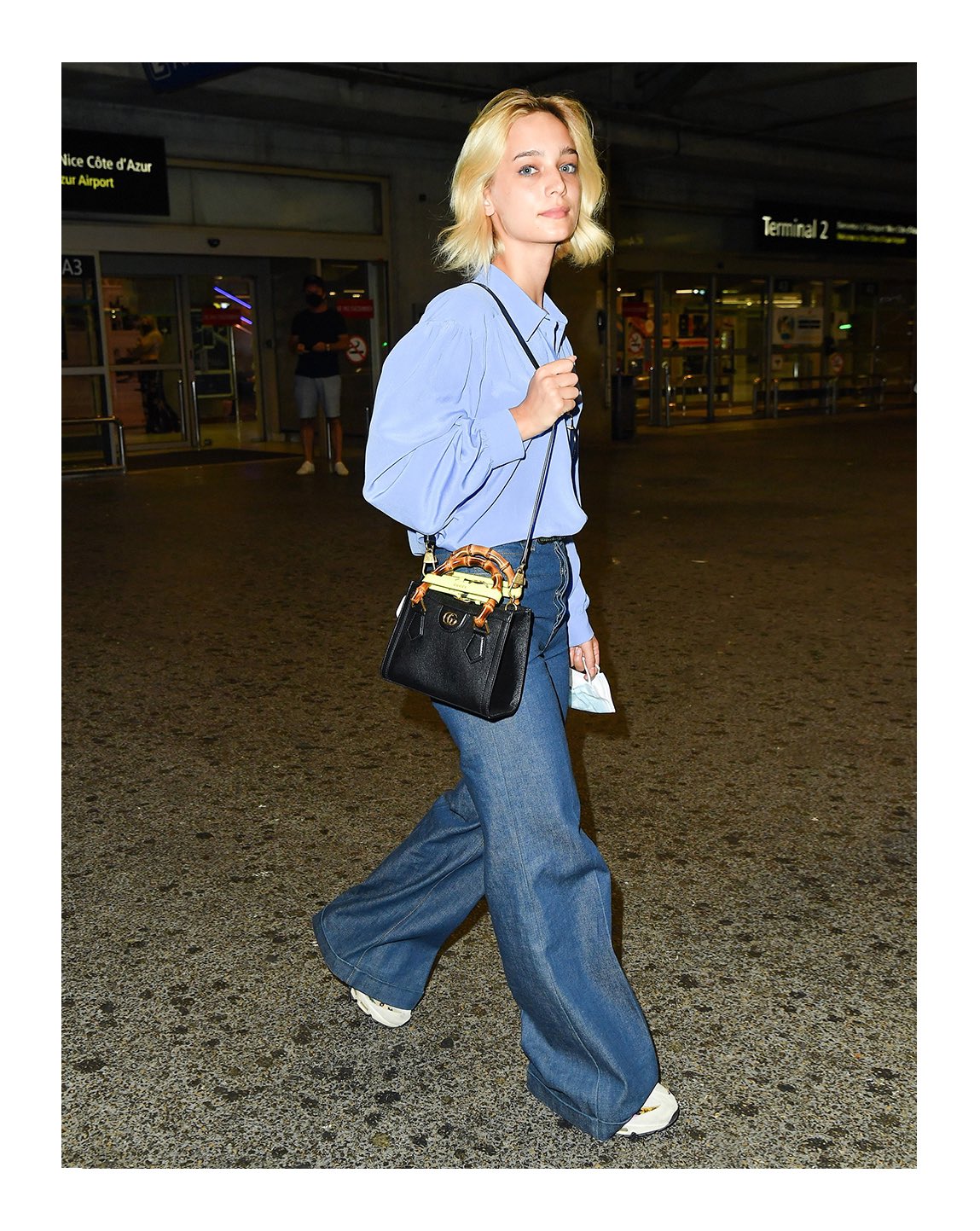 gucci on X: .@denisetantucci captured at Nice airport wearing a