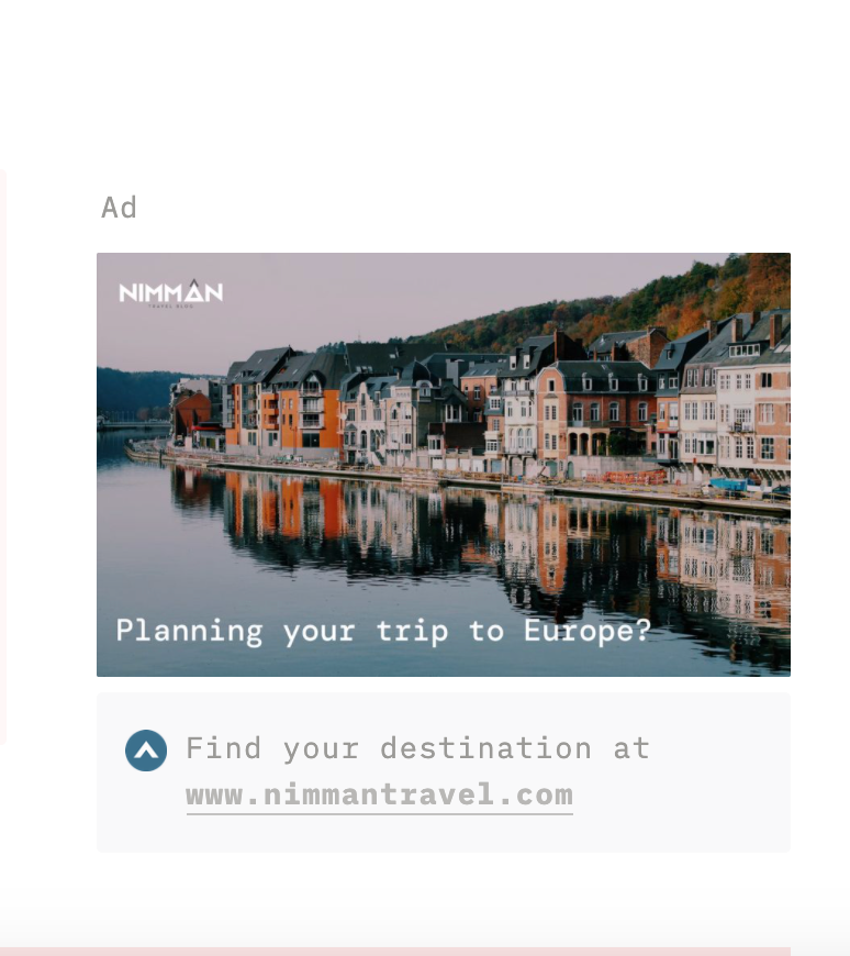 heyiamAC's tweet photo. We are the first ones implementing Ads in #Notion Templates 👀 Thanks to Sync Blocks we can now offer Advertising Services 😊 What do you think? ↓ DM for inquires📩 https://t.co/tJyw8cVFbu