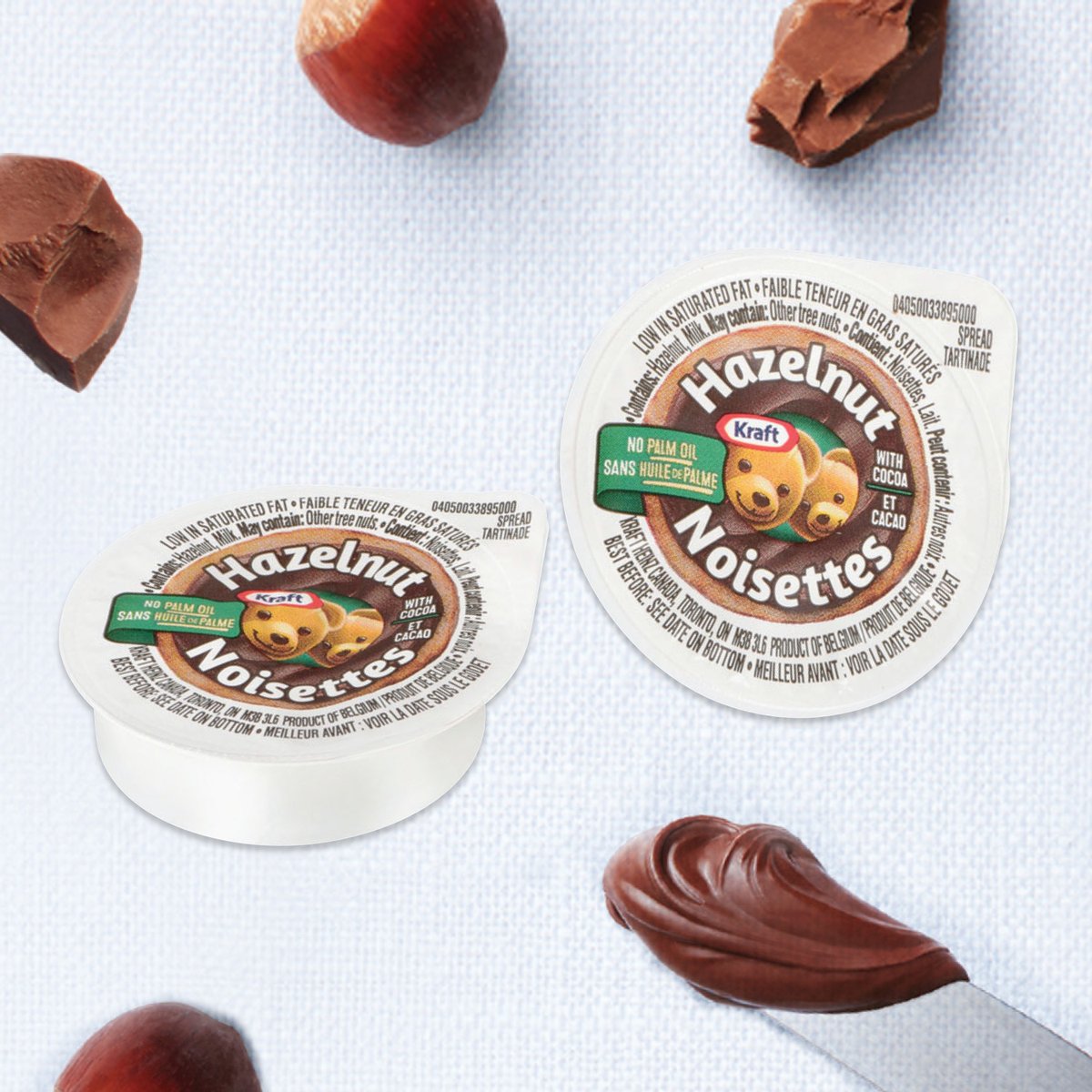 Get your FREE SAMPLE of Kraft Hazelnut Spread! 🥳 Look for it at your favourite grocery store in Original, Crunchy, or 45% less sugar! 😋

kraftheinz.butterly.com/en/survey/view…

🇨🇦 Note: Offer available in Canada only.