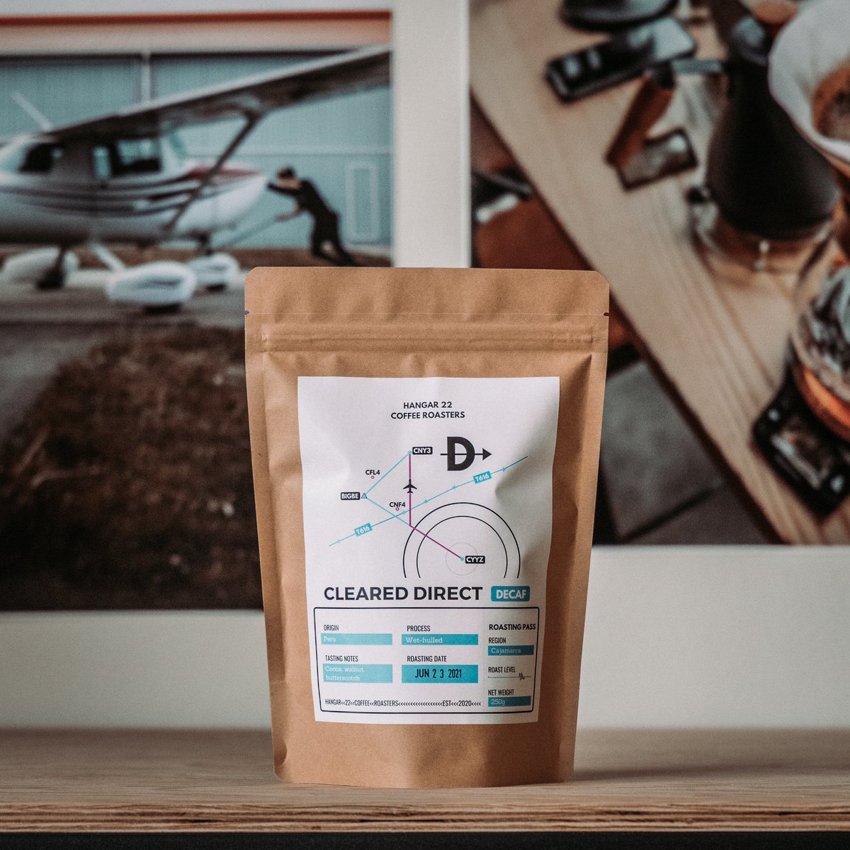 Decaf introduction!! Our Swiss Water® processed decaf embodies characteristics of a dark roast while maintaining a smooth, full bodied finish. It's a great cup of coffee for those who enjoy bold flavours without the caffeine kick - for when you're cleared direct ✈️ #aviation