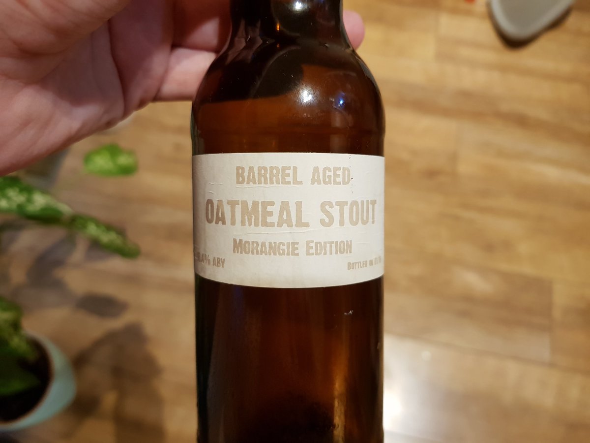 actwtr's tweet photo. Look who I just found hiding at the back of my cabinet 5 years after it was bottled! 😅 I guess it's barrel and bottle aged now, haha. Let's (finally) give it a go 🍻 Cheers @BlackIsleBeer https://t.co/lzH39w4qB1
