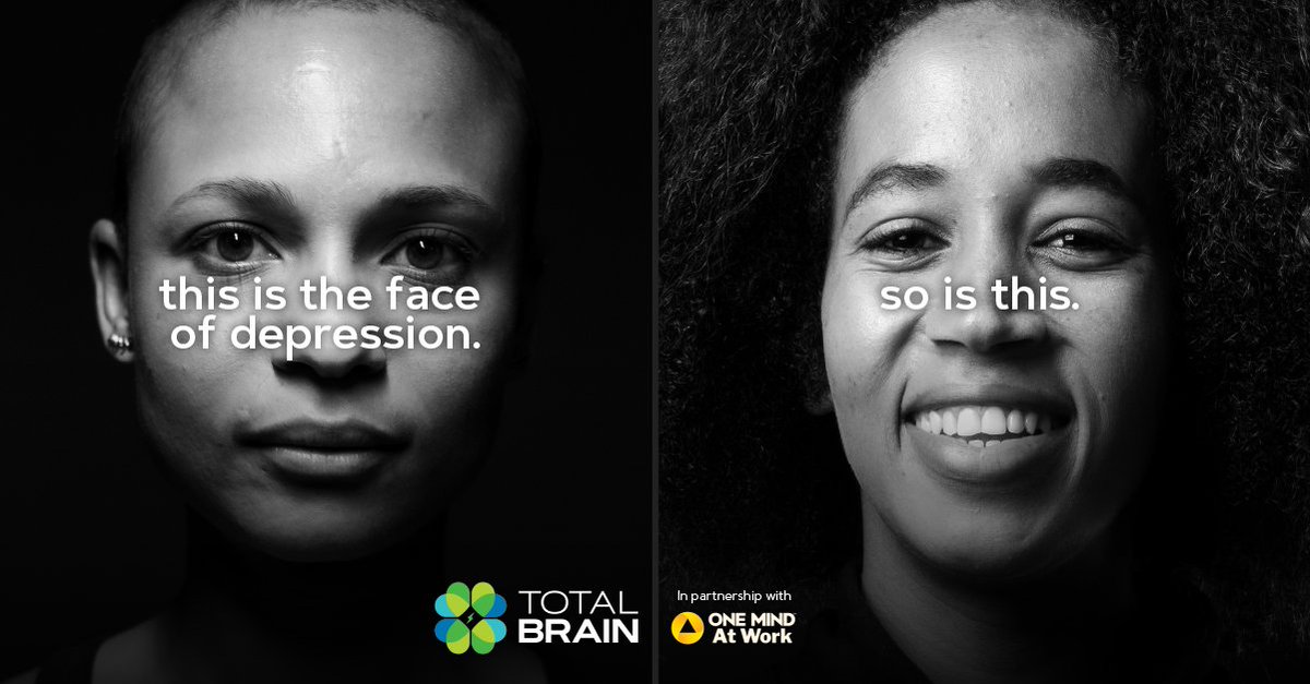 OneMindOrg's tweet image. 70% of the population is at risk for a mental condition.
That’s most of us. #thisisnormal
To learn more visit totalbrain.com/thisisnormal
@totalbraininc