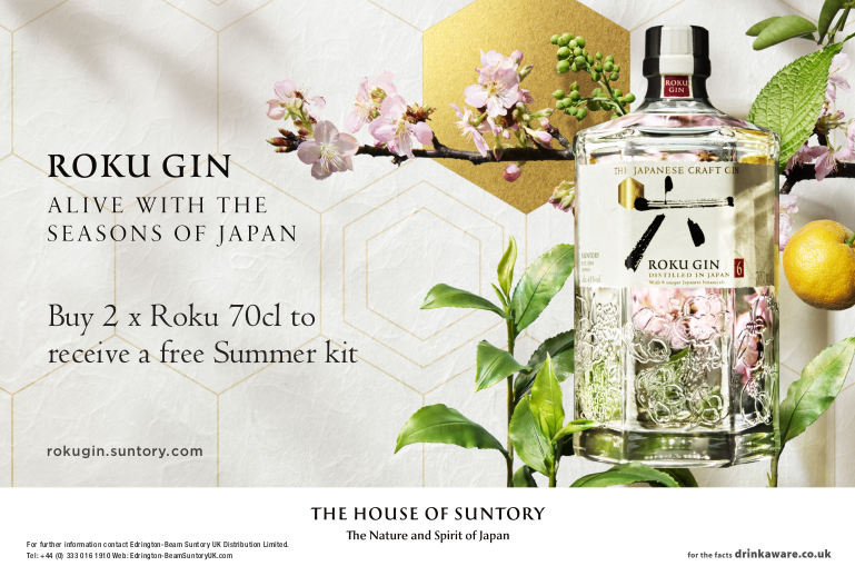 hotsaucedrinks's tweet photo. In Japanese, Roku translates as the number six - matching the number of Japanese botanicals going in to every bottle. 

However this summer it's two that is the magic number - buy 2 bottles of Roku Gin to qualify for a POS kit in our Spotlight deal. https://t.co/tTnSSASUEz