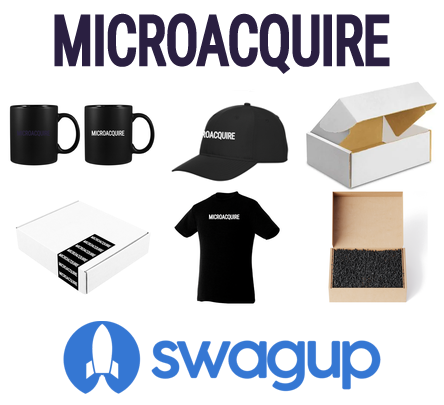 Andrew Gazdecki (@agazdecki) on Twitter photo Due to popular demand...
We're partnering with <a href="/MichaelMartocci/">Michael Martocci</a> and the SwagUp team to give away more <a href="/microacquire/">Formerly MicroAcquire (now acquire.com)</a> swag.
Retweet if you'd like a free micro-tee, micro-cup, micro-hat, all delivered to you in a micro-box. Due to popular demand...
We're partnering with <a href="/MichaelMartocci/">Michael Martocci</a> and the SwagUp team to give away more <a href="/microacquire/">Formerly MicroAcquire (now acquire.com)</a> swag.
Retweet if you'd like a free micro-tee, micro-cup, micro-hat, all delivered to you in a micro-box.