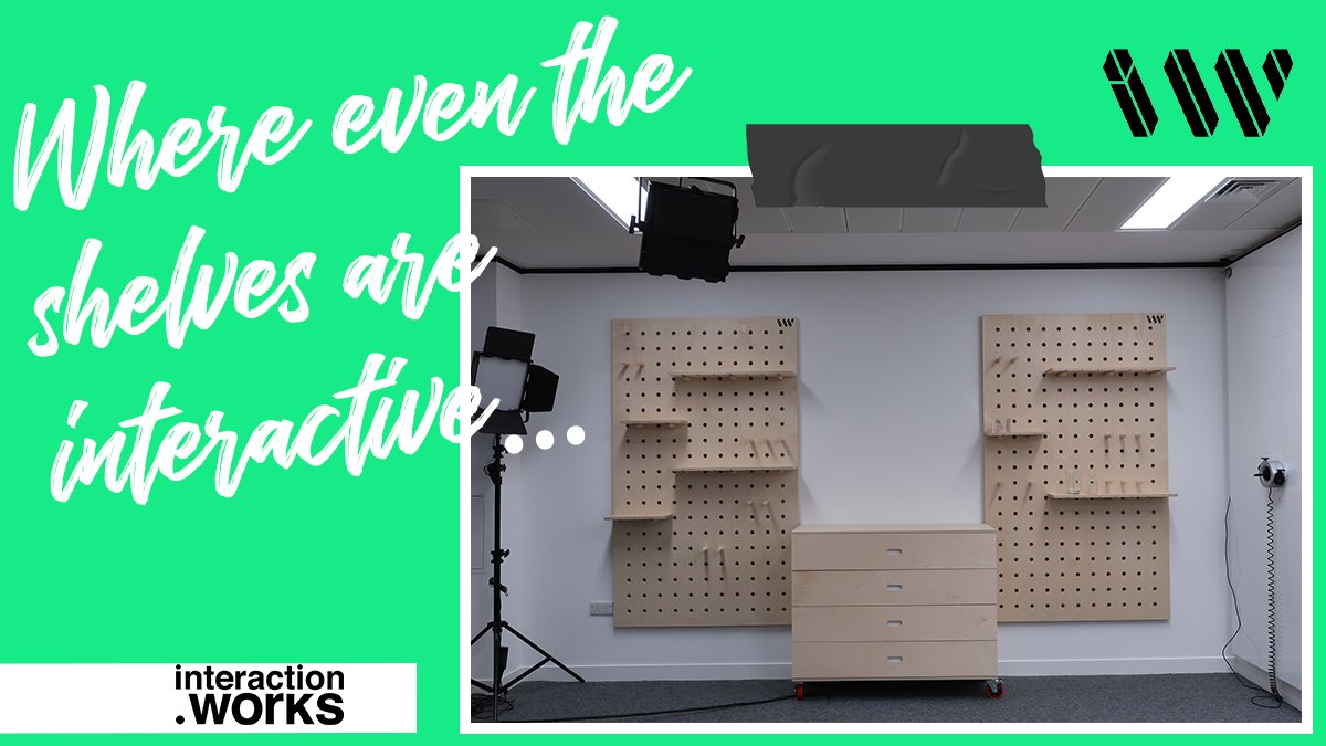 Maker stations and interactive shelves are just one feature in The Collaboration Room. Every aspect of the space is ergonomically designed to bring teams together while giving them control over every element: bit.ly/2T2TDS4

#interactionworks #futureofwork #hybridworking