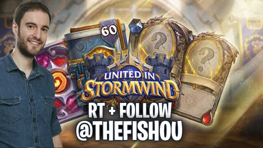 TheFishou's tweet image. Vous avez de la chance d&apos;être vous !! Grâce à @hearthstone_fr je vous fais gagner une précommande de la nouvelle extension Hearthstone. 
Il suffit juste de RT et follow @TheFishou . 
Tirage au sort le 28 juillet. 
Bonne chance 🐦🐤