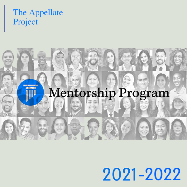 Our Mentorship Program is possible bc of our amazing volunteers. If you're a law clerk, judge, or appellate attorney, we'd love to work with you! Sign up at docs.google.com/forms/d/1TPVtg… 

#accessibleeducation #menteeprogram #appellatelaw #communitybuilding #lawstudent #studentsofcolor