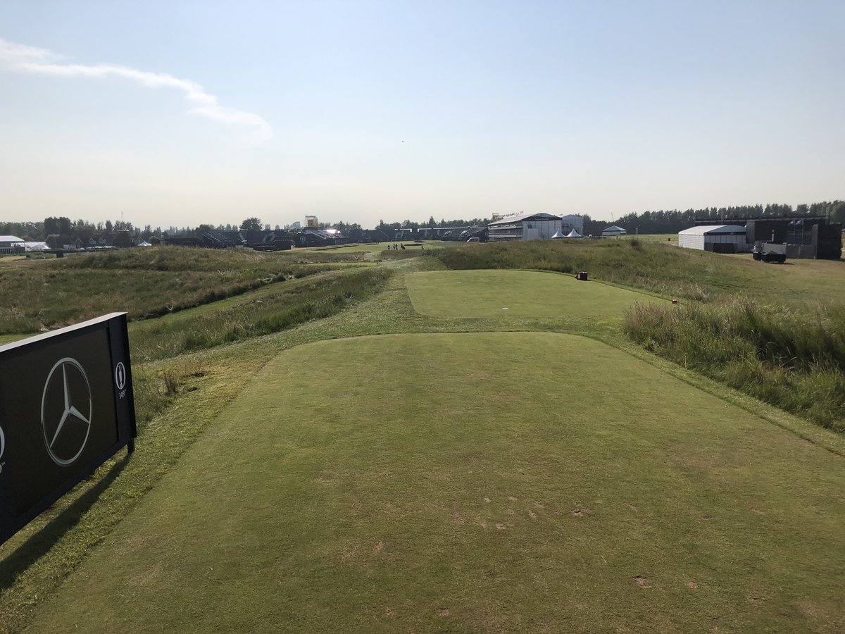 What a pleasure to play Royal St. George’s the day after <a href="/TheOpen/">The Open</a>   Thanks for the invitation <a href="/MizunoGolfEU/">Mizuno Golf Europe</a> &amp; <a href="/mizunocustomfit/">MizunoGolfUK Fitting</a>. <a href="/abgolfuk/">AB GOLF</a>