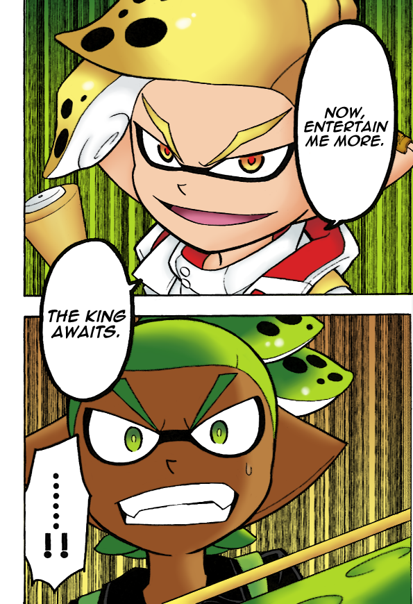 TempRider's tweet photo. I haven't posted one of these in a while 
#coroika #Splatoon #コロイカ #SplatoonManga https://t.co/rkGIjki7lY