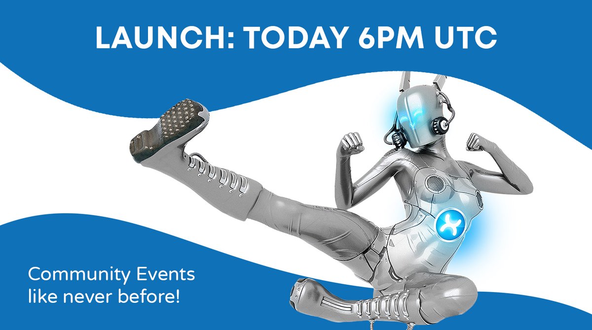 EVENTEX LAUNCH - First Event Management Token
Launch: Today at 6PM UTC
---------------------------
Don't miss this Launch and join our Telegram Group now:
👉 TG: t.me/EventexChat