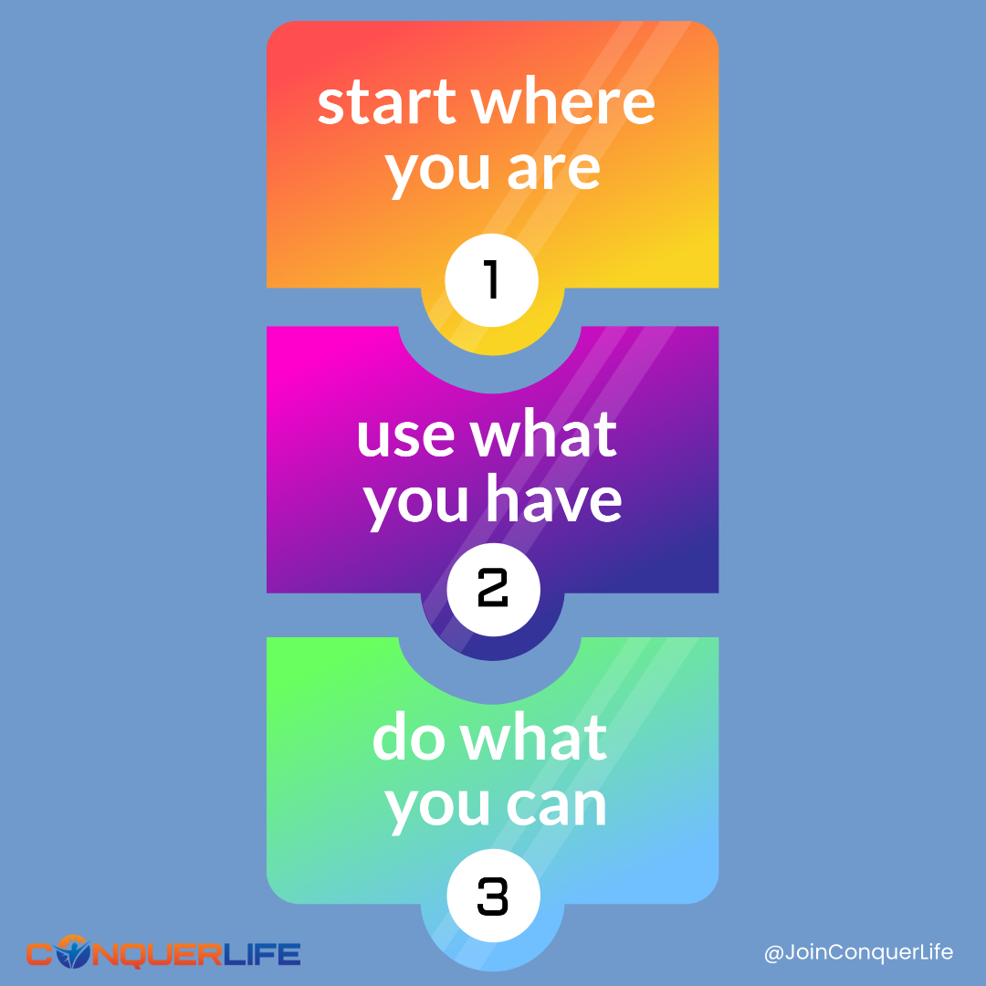 JoinConquerLife's tweet image. You can&apos;t wait for inspiration. You have to go after it with a club. Here are 3 steps to follow for #selfmotivation #selfdetermination #selfhelp #selfconfidence #determination