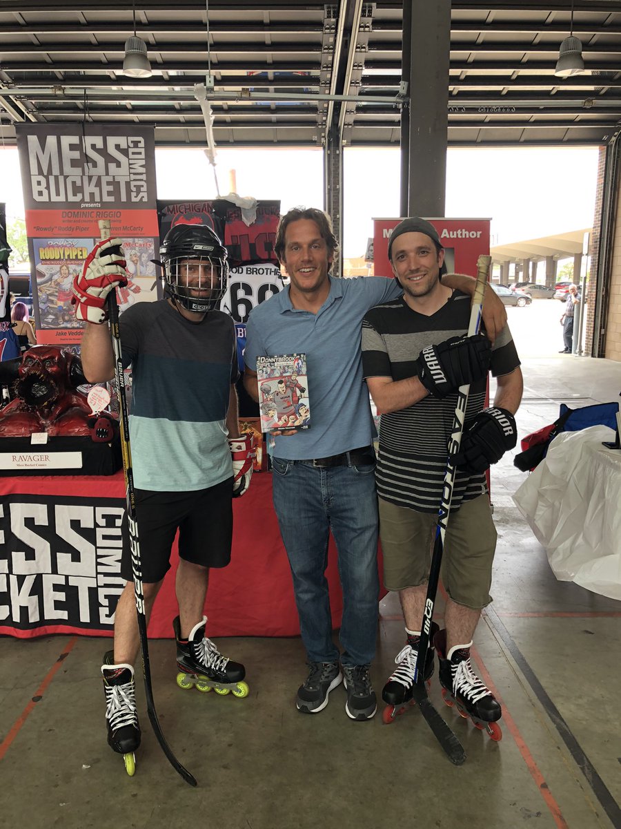 MessBucketComic's tweet photo. Had a blast at @DetroitBookfest Yesterday. Can’t wait for next year! Great to see all you fans again. #messbucketcomics #comics #detroitbookfest #indie #love #instagood #photooftheday #plushy https://t.co/lxUjY0Ke78