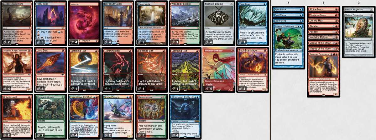 spellvine's tweet image. Going live in a few minutes!

twitch.tv/khanofdakir

I'll be trying out what people have been playing more and more lately: Sprite Dragon!
And only three copies of Soul-Scar Mage?!

Madness.