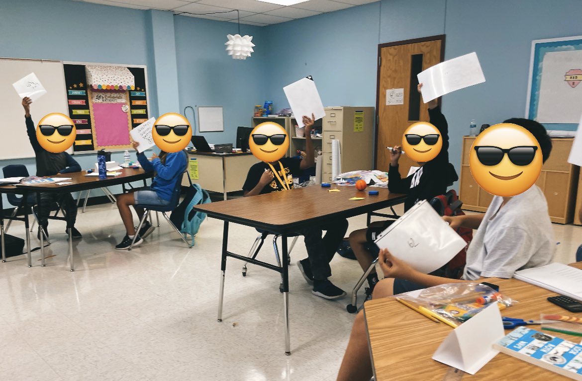 MrsKsMathClass's tweet image. #Avid Camp Week 3 is starting off strong! Campers showed off their Trashketball🏀 skills. We also had an “Elf, Wizard, Giant” tournament. I love seeing students get excited about learning! 
@RoundRockISD