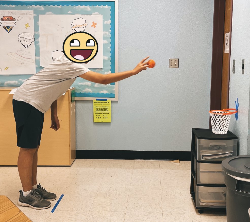 MrsKsMathClass's tweet image. #Avid Camp Week 3 is starting off strong! Campers showed off their Trashketball🏀 skills. We also had an “Elf, Wizard, Giant” tournament. I love seeing students get excited about learning! 
@RoundRockISD