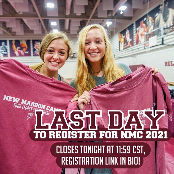 TODAY is the LAST day to register!!!! In the wise words of <a href="/DrReginaHyatt/">Regina Hyatt</a>… NMC is a huge key to success at <a href="/msstate/">Mississippi State</a>. Start your bulldog legacy here! 🐶🏆