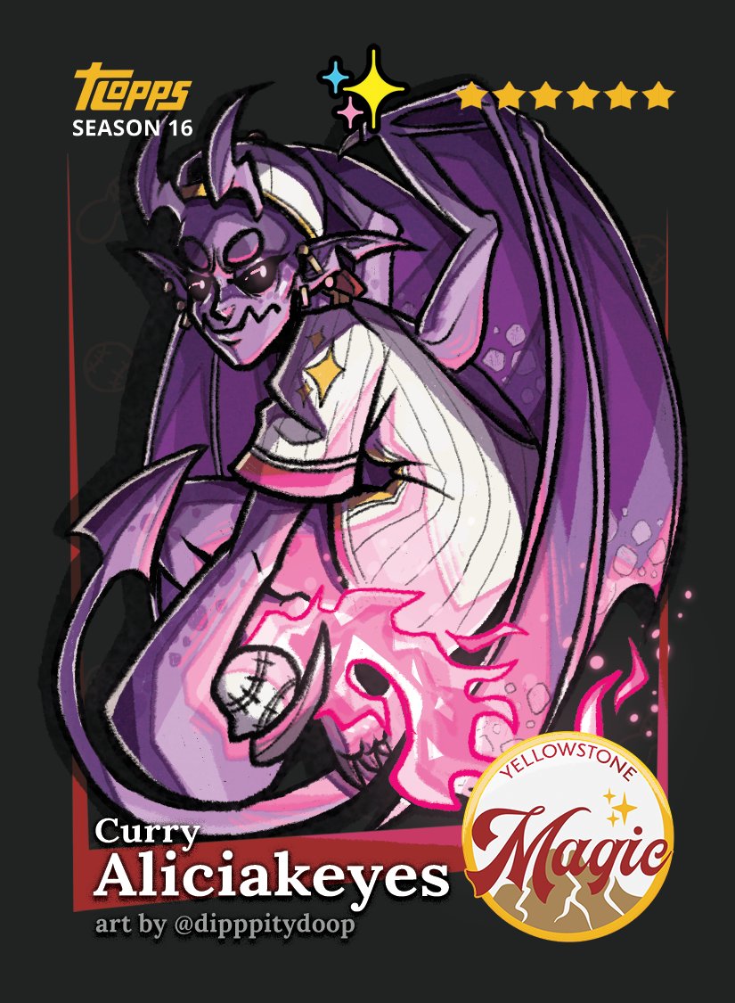 my tlopps v2 piece of Curry Aliciakeyes! my beloved rude imp 💖😈💖

#blaseball