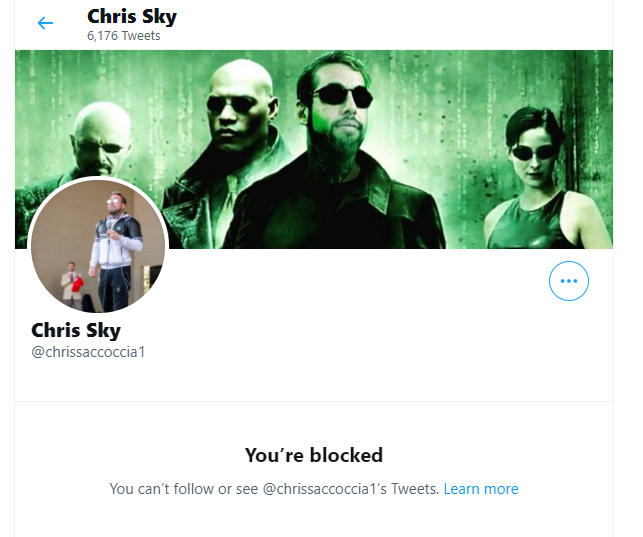 herbsapprentice's tweet photo. @EDuderino17 @chrissaccoccia1 @Giantcanadian2 told ya chris sky is a bitch......he can dish it out but cant take it
fucking coward https://t.co/h7saBErCsB