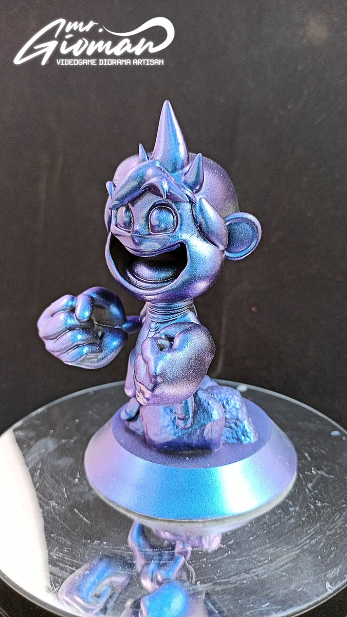 MGioman's tweet image. 👊🖐️✌️Alex Kidd In Miracle World DX Duocromatica👊🖐️✌️
Figura elaborada en su totalidad en resina con 12cm de altura recreando a nuestro fantástico amigo Alejandro el niño
3 variantes que os dejarán perplejos con sus efectos! Video en este hilo!
Si te gusta los RT me hacen feliz!