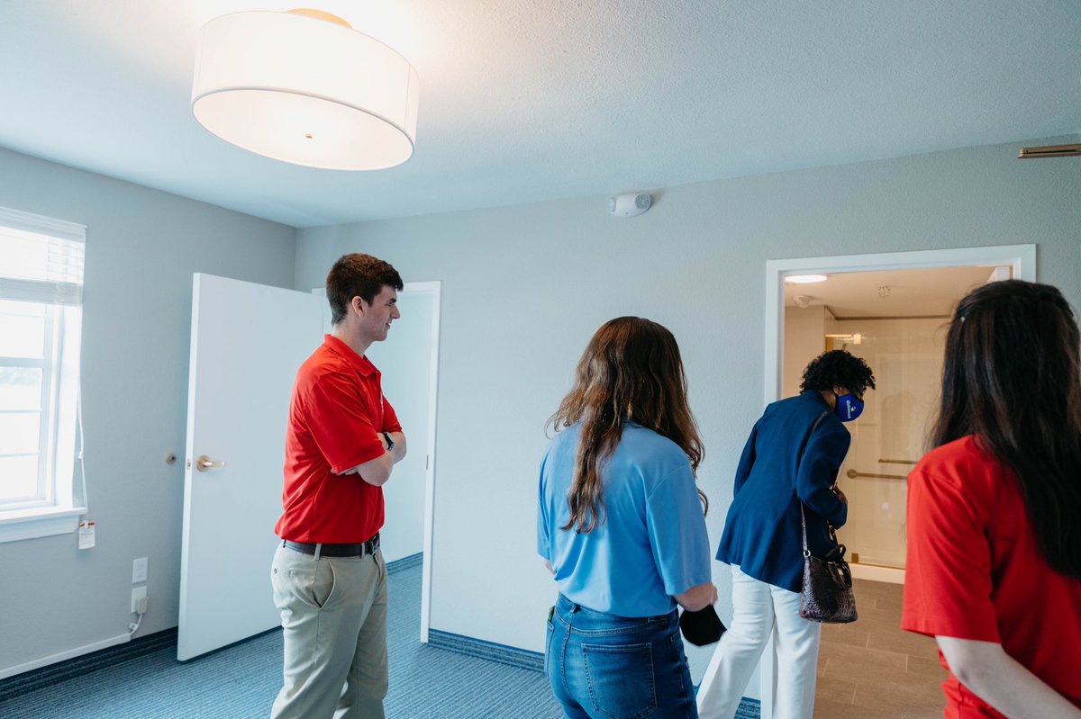 OakwoodU's tweet photo. This morning the ribbon was cut on the newly renovated Peterson Hall! The building will serve as the dormitory building for students of the Alabama School of Cyber Technology and Engineering!
#SceneAtOakwood https://t.co/UTxlGL7DOR