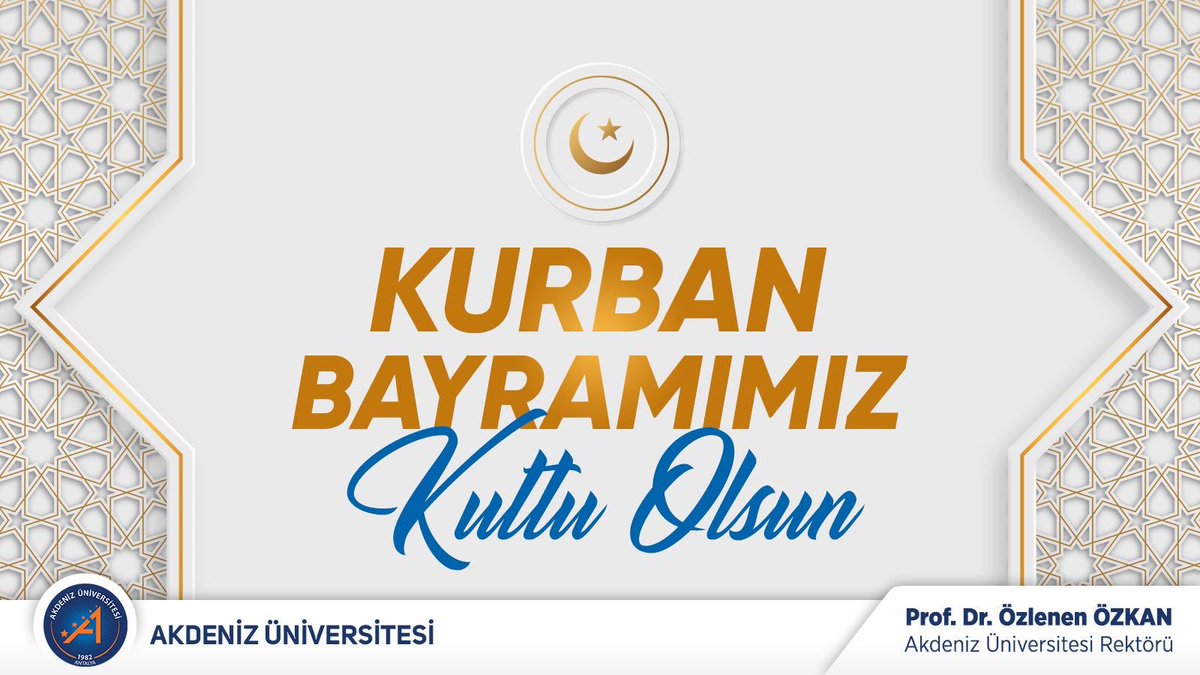 ozlenenozkn's tweet photo. Kurban paylaşmanın, dayanışmanın ve adanmanın bayramıdır. Bu bayramın manevi iklimi hepimize güç versin, yol göstersin.
#KurbanBayramı’nızı kutluyor, bu zorlu dönemin bir an önce son bularak bayramın sağlık, mutluluk, huzur dolu günlere vesile olmasını diliyorum. https://t.co/IJ9L2OfG9O