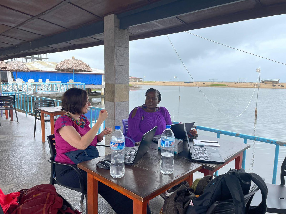 Preparations underway in Liberia for a convening in Sierra Leone with <a href="/Global4Children/">Global Fund for Children</a> partners working on girls’ empowerment. Tomorrow we hit the road!