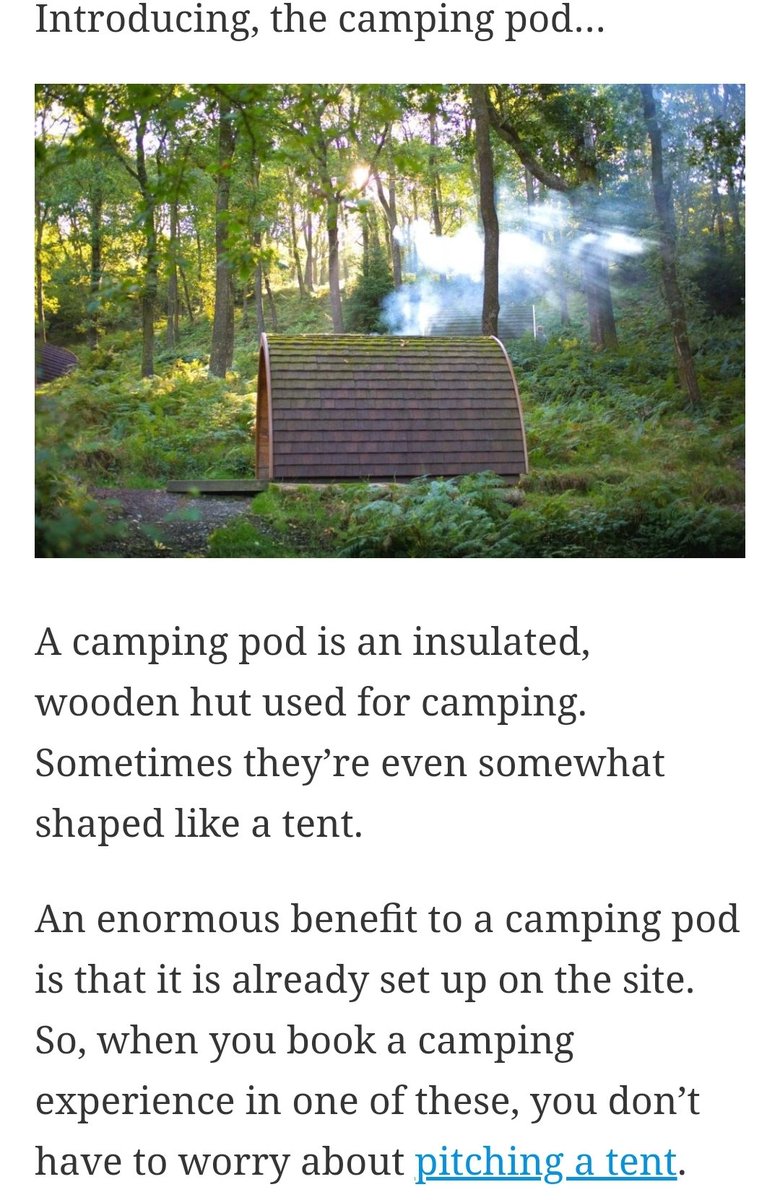 gemcottle's tweet photo. I rest my case! @Miss_De_Feo @_newpoetess @MissLuke95 I will not take your bullying anymore! #campingpodisactualcamping https://t.co/n4YKCYtT7l