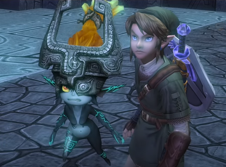 laughing again at calm and composed in-game Link that holds back after fighting Zant vs. manga Link that just goes crazy on his ass LOL