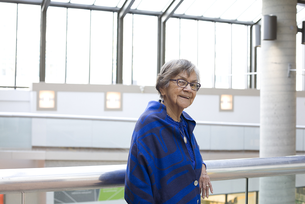In commemoration of Elder Lilly Whonnock, our VP Academic &amp; Research David Wells has established an award in her name. This award is available to #Indigenous learners of any program at #myVCC. Elder Lilly is greatly missed. Support the fund here: ow.ly/fLZG30rOjQY