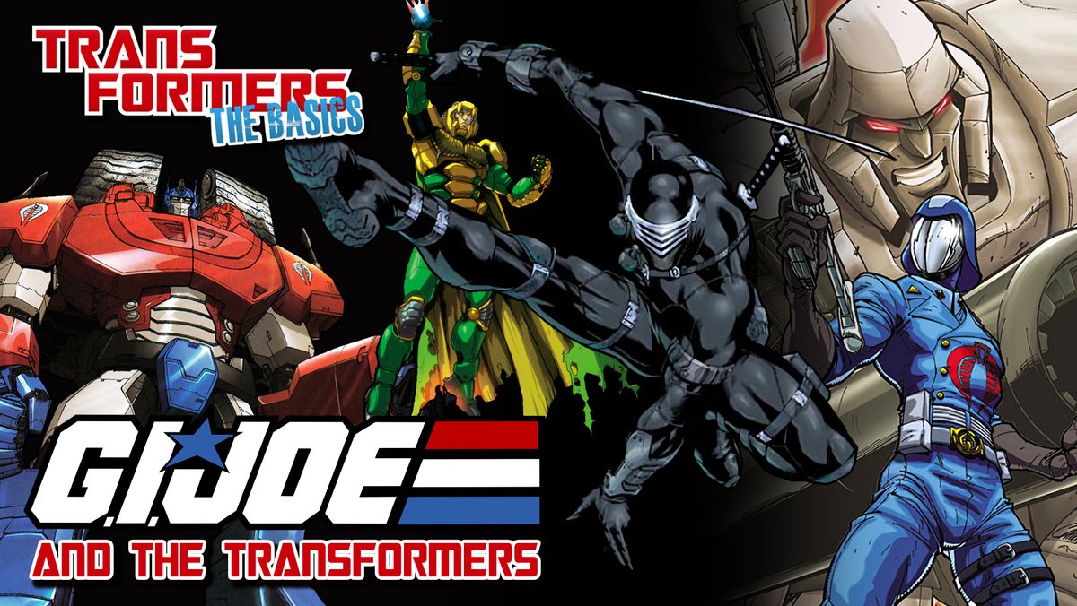 chrismcfeely's tweet photo. TRANSFORMERS: THE BASICS on G.I. JOE CROSSOVERS is now available early to Patreon supporters! With #SnakeEyes  in cinemas this week, I knew it was time for a look at the history of the Real American Heroes' many crossovers with our Robots in Disguise! https://t.co/T15DDMuehW https://t.co/iNVbz1wpjT