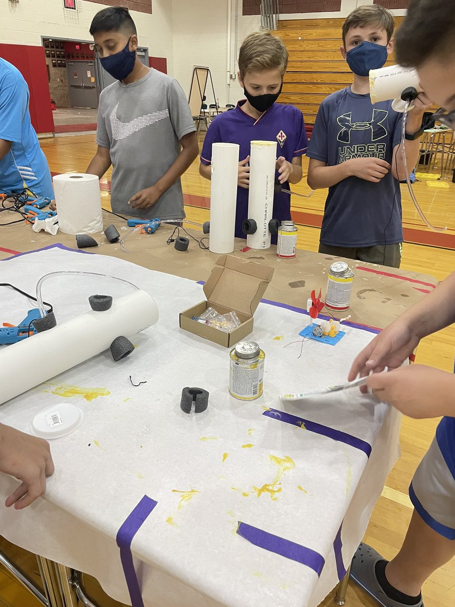 GE Boy’s Engineering Institute begins today for another week of innovation and fun!! <a href="/NiskayunaCSD/">NiskayunaCSD</a>