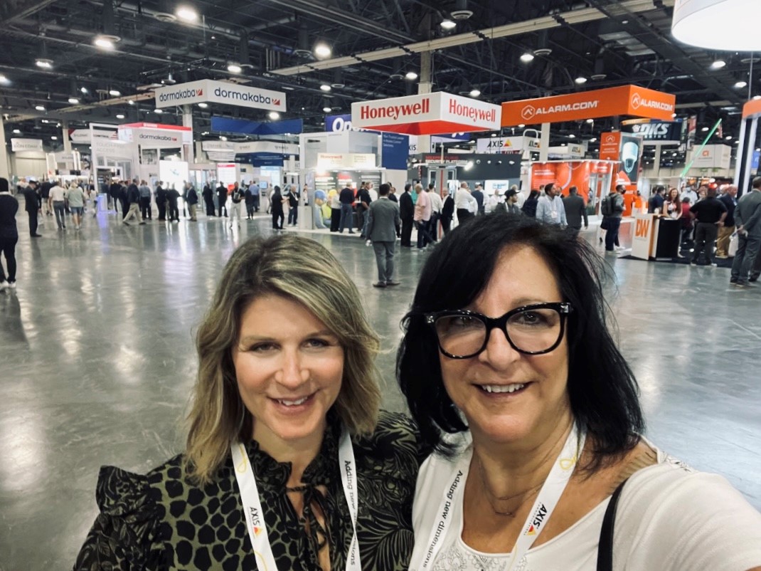 President Victoria Ferro &amp; Implementation Specialist Annmarie Ehrler are hitting the #iscwest2021 show floor! Interested in meeting up? Let us know!