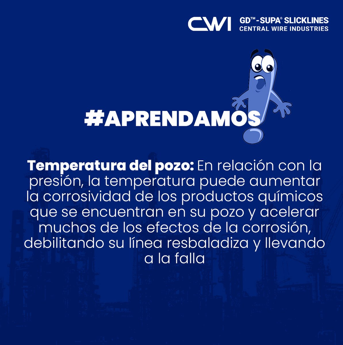 CwiGdsupa's tweet photo. #AprendamosDeSlinckline. Existen muchas aleaciones que pueden proporcionar protección contra el corrosivo entorno del fondo del pozo.
🌐https://t.co/6tUXqhNFGL
.
.
#slickline #slicklineservices #wirelineservices #slicklineservices #wirelineslickline #wirelineoperator #petróleo https://t.co/0Ort31Nwnl