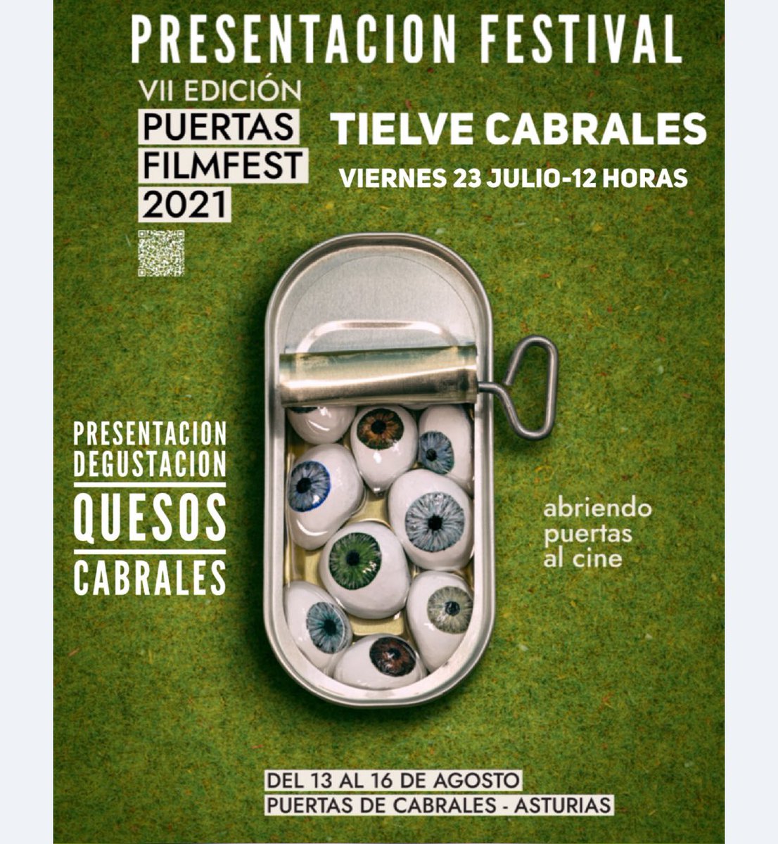 FilmPuertas's tweet photo. Presentacion Festival PuertasFilmFest 2021! https://t.co/L6SnowFV6O